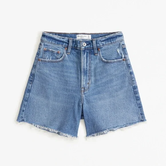 Abercrombie high rise dad shorts in medium - Picture 6 of 7